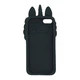 Чехол 3D Toy для Iphone 5 / 5s / SE Бампер резиновый Единорог Black - изображение 4