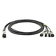 Оптичний патчкорд Alistar QSFP to 4*SFP+ 40G Directly-attached Copper Cable 1M (DAC-QSFP-4SFP+-1M) - зображення 1
