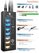 USB - хаб 3.0 Smartdelux 7-портовий алюмінієвий (SDU3-P4C3) - зображення 8