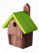 Синичник, скворечник, домик для птиц от "House_for_birds" Зеленый - изображение 3