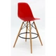 Стул барный Accord Kordo Eames Chair красный 460x420x1080 мм - изображение 2