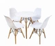 Стул обеденный Accord Enzo Eames Chair белый 460x420x800 мм - изображение 2