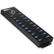 Smartdelux usb хаб 20 портів 2.0 120 Ватт Black - зображення 1