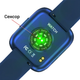Смарт-часы Smart Watch T99S Спортивные с микрофоном, тонометром IP67, Синий - изображение 5
