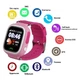 Детские телефон-часы c GPS Smart Baby Watch Q90 с прослушкой, трекером, Розовый - изображение 2