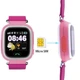 Детские телефон-часы c GPS Smart Baby Watch Q90 с прослушкой, трекером, Розовый - изображение 6