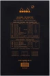 Блокнот Rhodia Pad №19 A4+ чорний в клітинку - изображение 3