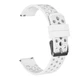 Ремешок для Zepp E - белый / ширина крепления 20мм / силикон / Watchbands double (W38-7WB55984932) - изображение 1