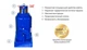 Гідравлічний домкрат пляшковий Vitol ДБ-30001 30 тонн 465мм - зображення 2
