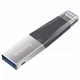 USB флеш накопитель SanDisk 16GB iXpand Mini USB 3.0/Lightning (SDIX40N-016G-GN6NN) - изображение 3