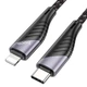 Кабель Hoco U95 Type-C to Lightning PD 1.2m черный - изображение 1