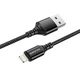 Кабель Borofone BX54 USB to Lightning 1m черный - изображение 1
