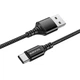 Кабель USB Borofone BX54, USB to Type-C, 2.4А, 1m, чорний - зображення 1