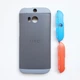 ​Чехол накладка HTC Double Dip HTC One M8 Grey/Smoke Grey/Orange - изображение 6