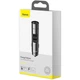 FM-Трансмиттер Модулятор Baseus Energy Column MP3 Charger PPS QC 2USB 18W CCNLZ-C0G Grey - изображение 4