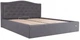 Ліжко Двоспальне Scarlett Comfort 180 х 190 см Місті Dark Grey З підйомним механізмом та нішою для білизни Темно-Сіре - зображення 2