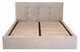 Кровать Manchester Comfort 120 х 190 см Мисти Mocco С подъемным механизмом и нишей для белья Мокко - изображение 2