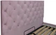 Ліжко Coventry Standart 120 х 200 см Missoni 021 Темно-рожевий - зображення 3