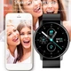 Чоловічий Розумний Годинник Смарт Чорний Наручний Smart Classic Black (66887) - зображення 11