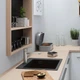 Кухонная мойка Hansgrohe S510-F450 черный графит 43312170 - изображение 2
