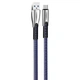 Кабель ColorWay USB-USB Type-C, 2.4А, 1м, Blue (CW-CBUC012-BL) - зображення 2