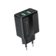 Сетевое зарядное устройство Grand-X CH-15B (2xUSB 2.1A) Black - изображение 2