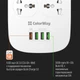 Фильтр питания ColorWay CW-CHU44QW 4 розетки, 4 USB (1QC3.0+3 AUTO ID), 1.8 м, белый - изображение 10