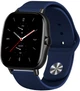 Ремешок Base для Amazfit GTS 2 Dark Blue 20 мм (18854) - изображение 1