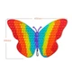 Іграшка антистрес пупирка Pop It Метелик Rainbow 45х30 см - зображення 2
