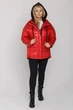 Зимняя куртка Miorichi Лия 50 Красный (01168-red50) - изображение 7