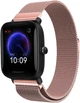 Ремінець 20мм міланська петля для Amazfit Bip 3 | Pro | U Pro Рожевий BeWatch (1010211.3U) - зображення 1
