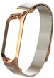 Міланський Ремінець Milano Mesh Mi Band 4 / 3 Rose Gold (09209-27) - зображення 1