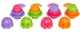 Zestaw-sorter Tomy Toomies Jajeczka z łyżeczkami (5011666730823) - obraz 2
