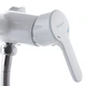 Змішувач для душу Ibergrif Square M12022W (IB0032) - зображення 2