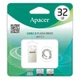 Флеш-накопичувач USB 64GB Apacer AH111 Silver/Crystal (AP64GAH111CR-1) - зображення 3