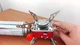 Туристическая газовая плита Portable Card Type Stove K-202 Красная (1008544-Red) - изображение 3