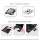 Карман-адаптер Optibay Second HDD Caddy 9.5мм для подключения 2.5" HDD/SSD SATA 3.0 - изображение 9
