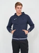 Толстовка на молнии мужская Joma Campus Iii 101590.331 S Темно-синяя с принтом (8424309044503) - изображение 6
