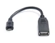 Дата кабель REAL-EL OTG USB 2.0 AF to Micro USB - зображення 2