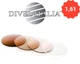 Сферическая фотохромная линза Divel Italia 1.61 коричневая с покрытием SILKEN Технология Spin - изображение 2