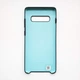 Силиконовый чехол накладка Protective Silicone Cover Samsung Galaxy S10 Plus + EF-PG975 black - изображение 3
