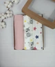 Набор пеленок для новорожденных: непромокаемые и фланелевые a.l.babybox Мишка в звездах Разноцветный - изображение 1