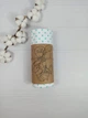 Непромокаемая пеленка многоразовая 80×100 для новорожденных a.l.babybox Горох мятный Белый - изображение 3
