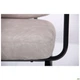 Крісло Oasis Soft 760*630*600 Сталь/Шкірзамінник, колір чорний / cowboy Light Gray AMF - зображення 6