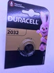 Батарейка DURACELL Lithium Cell 3V DL2032 - зображення 1