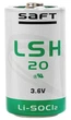 Батарейка SAFT LSH20, R20/D, 3.6V, LiSOCl2 - зображення 1