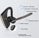 Bluetooth гарнитура Bee M50, черный, голосовое управление, stand-by 1440 часов - изображение 2