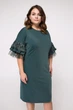 Платье "Паола" (изумрудный) 50 (XL) - изображение 2