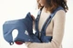 Кенгуру-перенесення BabyBjorn Mini 3D Jersey Light Grey, 7317680210722 - зображення 3