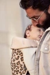 Кенгуру-перенесення BabyBjorn Mini Cotton Beige/Leopard, 7317680210753 - зображення 4